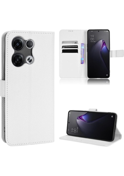 8 Pro 5g Için Kılıf Kapak Manyetik Cüzdan Kickstand Kart Tutucu (Yurt Dışından)