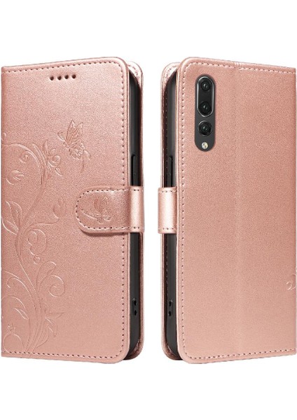 SZY Market P20 Pro ve Kart Yuvası Cüzdan Telefon Kılıfı Için Flip Case Yüksek Kalite (Yurt Dışından)