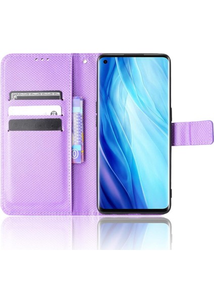 4 Pro 4g Için Kılıf Manyetik Cüzdan Kapak Kart Tutucu Kickstand (Yurt Dışından)