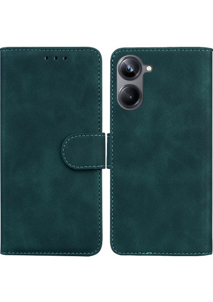 Realme 10 Pro 5g Kart Yuvası Manyetik Premium Pu Deri Için Flip Case (Yurt Dışından)