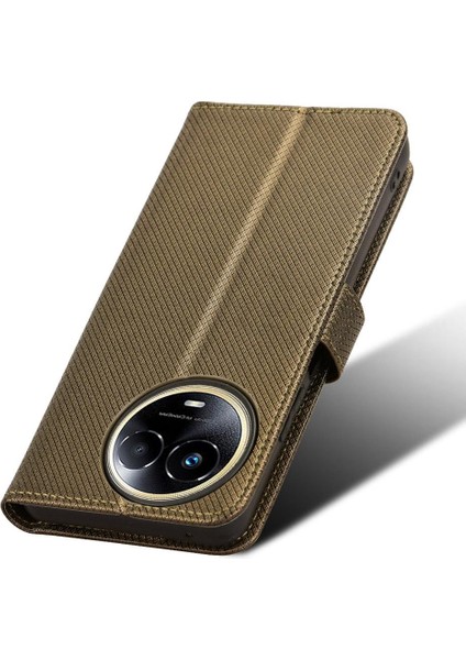 Realme 11 5g Için Kılıf Kapak Manyetik Cüzdan Kickstand Kart Tutucu (Yurt Dışından)