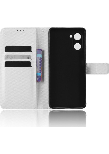 Realme 10 Pro Için Kılıf Kapak Manyetik Cüzdan Kart Tutucu Kickstand (Yurt Dışından) modelleri