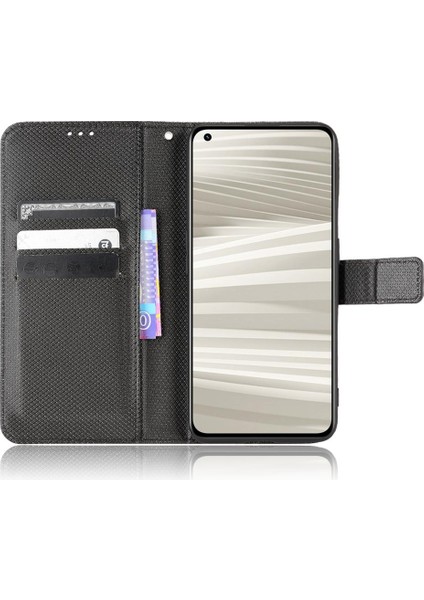 Realme Gt 2 Pro Için Kılıf Kapak Kart Tutucu Kickstand Manyetik Cüzdan (Yurt Dışından) indirimleri