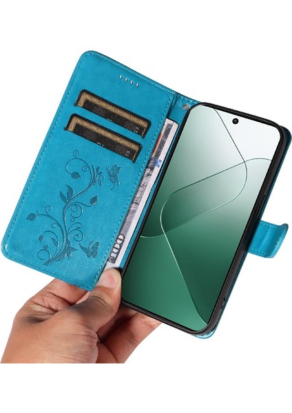 Xiaomi 14 Cüzdan Telefon Kılıfı Için El Kayışı ile Yüksek Kaliteli Deri (Yurt Dışından) indirimleri