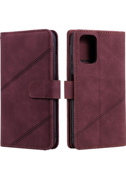 Xiaomi Redmi Not 10 4g Için Kılıf Cüzdan Çevir Folio Pu Deri Kart Tutucu (Yurt Dışından)