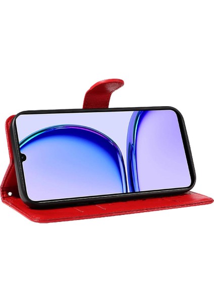 El Kayışı Cüzdan Telefon Kılıfı ile Realme C53 Kabartmalı Kelebek Için Kılıf (Yurt Dışından) indirimleri