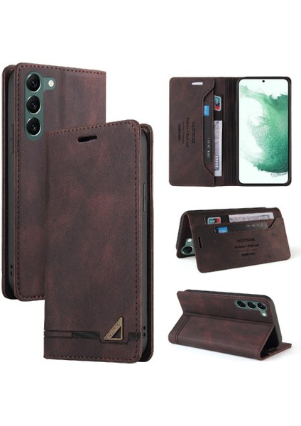 Galaxy S23 Artı Premium Deri Kickstand Premium Iki (Yurt Dışından) fırsatları