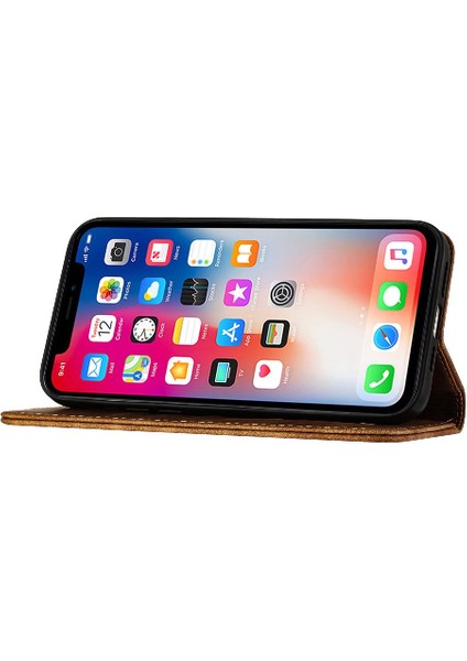 IPhone Xr Cüzdan Kılıf Tutucu Kapak Kart Cep Kabartmalı Kedi (Yurt Dışından) indirimleri