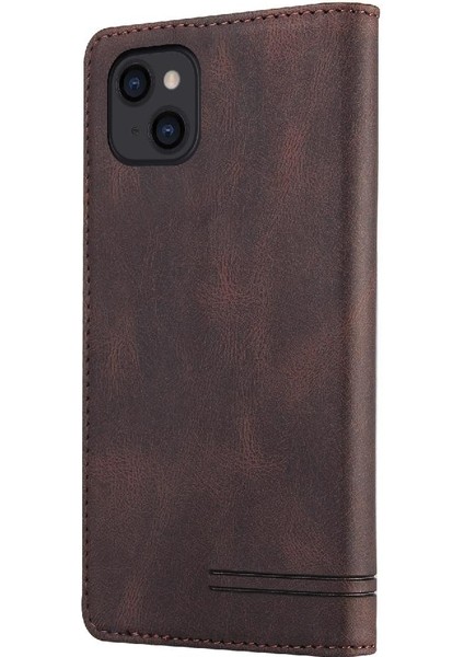 IPhone 13 Için Kılıf Premium Deri Iki Kart Yuvaları Premium Deri (Yurt Dışından) fırsatları