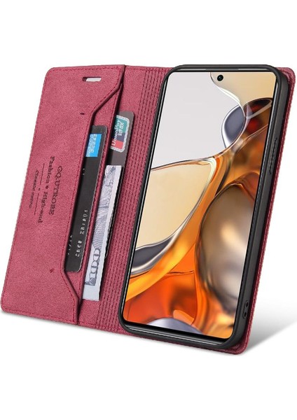 Xiaomi 11T 5g Için Iki Kart Yuvaları Premium Deri Kickstand Premium (Yurt Dışından) indirimleri