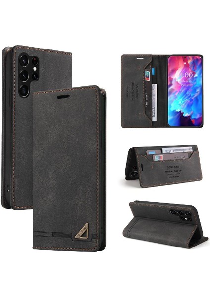 Galaxy S23 Ultra Premium Deri Premium Deri Iki (Yurt Dışından)