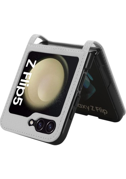 Galaxy Z Flıp 5 Için Kickstand Kart Tutucu Manyetik Cüzdan (Yurt Dışından) modelleri
