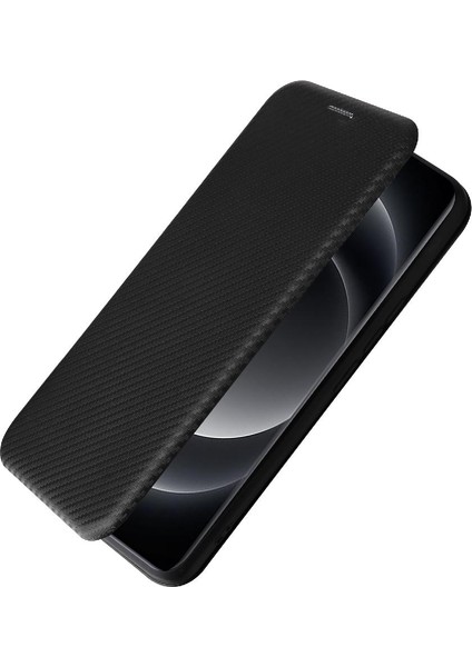 Kart Tutucu Kickstand Deri Folio Flip ile Xiaomi 14 Ultra Için Kılıf (Yurt Dışından)