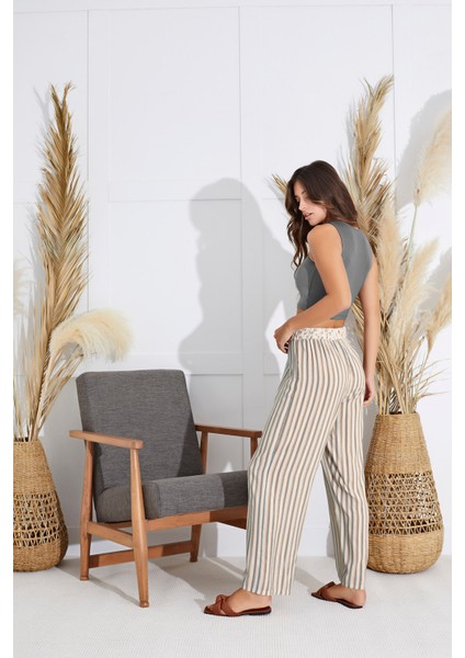 15528 Kadın 3 Lü Pijama Takım