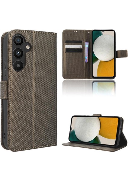 Galaxy A34 5g Kart Tutucu Için Kickstand Kapak Manyetik Cüzdan (Yurt Dışından)