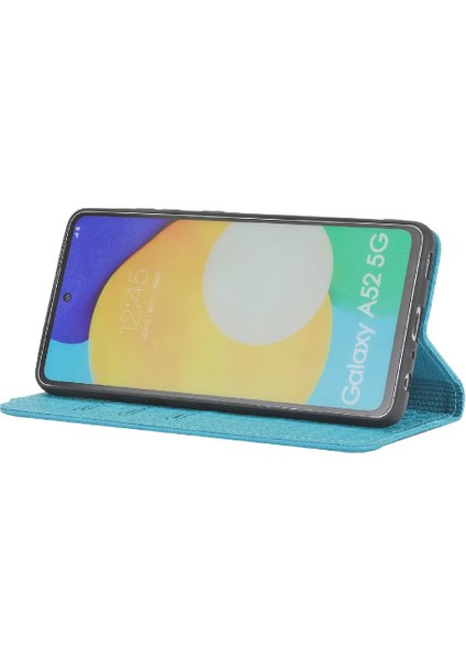 Galaxy A73 El Cüzdan Pu Deri Kapak Çevirin Folio Kitap (Yurt Dışından)