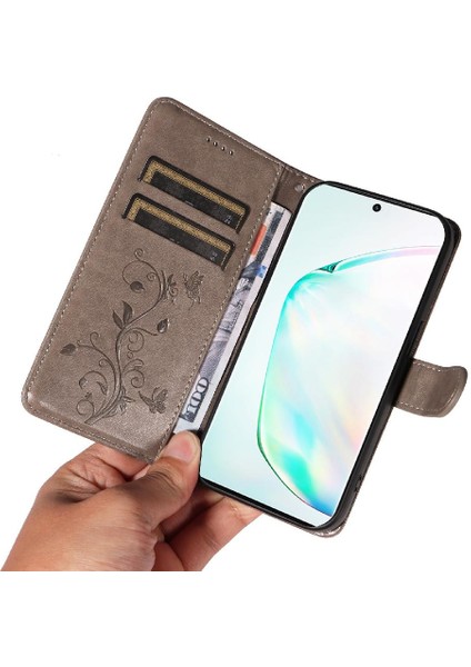 Galaxy Not 10 Için Kılıf Pro Cüzdan Telefon Kılıfı Kabartmalı Kelebek (Yurt Dışından) indirimleri
