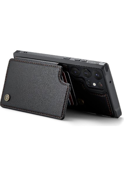 Galaxy S22 Ultra Kickstand Ince Darbeye Dayanıklı Caseme Cüzdan Kılıf (Yurt Dışından) indirimleri