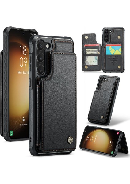 Galaxy S23 Artı Rfıd Engelleme Kickstand Pu Için Caseme Cüzdan Kılıf (Yurt Dışından) indirimleri