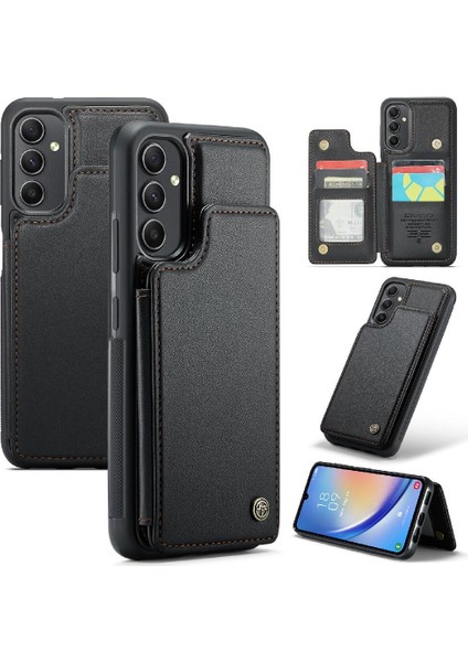 Galaxy A54 5g Rfıd Engelleme Kart Tutucu Pu Için Caseme Cüzdan Kılıf (Yurt Dışından)
