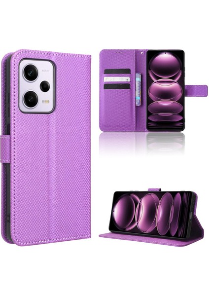 Xiaomi Redmi Için Not 12 Pro 5g Kart Tutucu Kapak Kickstand Manyetik (Yurt Dışından)