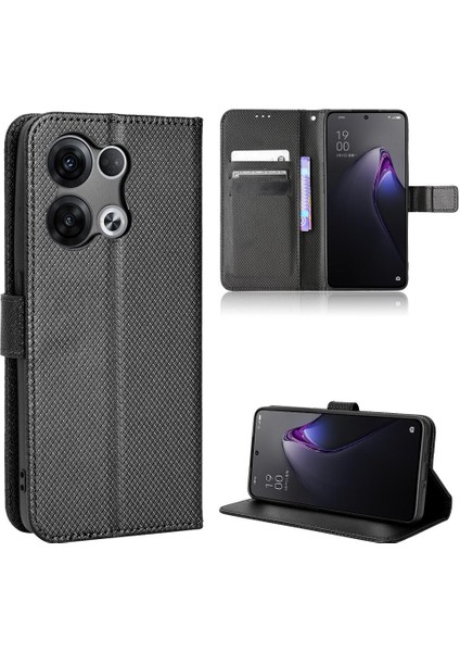 8 Pro 5g Için Kılıf Kapak Manyetik Cüzdan Kickstand Kart Tutucu (Yurt Dışından)