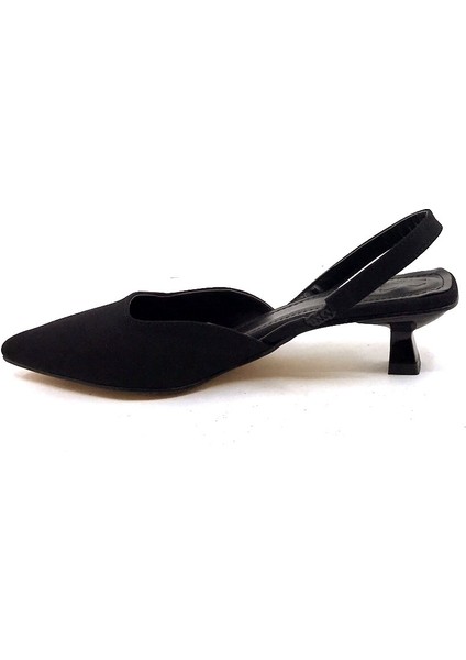 cc 608 4,5 cm Siyah Zara Arkası Açık Kadın Topuklu Ayakkabı fırsatları