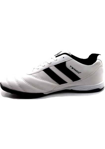 Beyaz-Siyah Büyük Numara Erkek Halı Saha Futbol Ayakkabı fırsatları