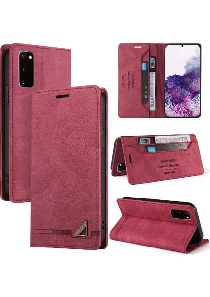 Galaxy S20 Kickstand Iki Kart Yuvaları Premium Deri Kılıf (Yurt Dışından) fiyatları