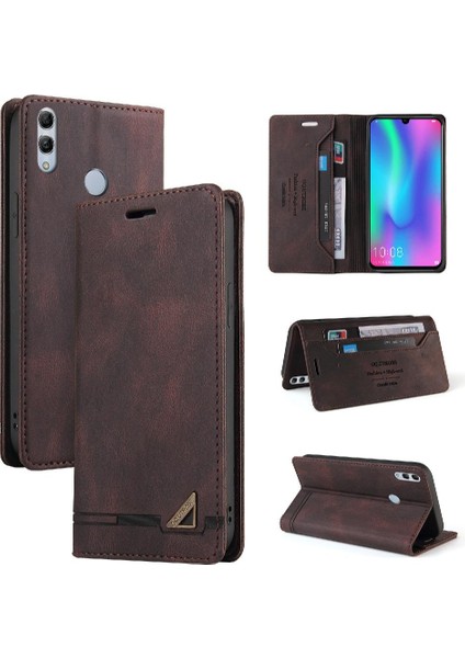 Onur Için Kılıf 10LITE Premium Deri Premium Deri Kickstand Iki (Yurt Dışından)