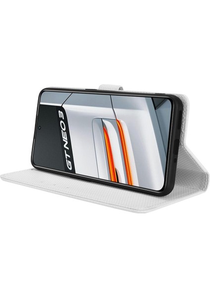 Realme Gt Neo 3 Kickstand Kart Tutucu Manyetik Cüzdan Kapak Için Kılıf (Yurt Dışından) fırsatları