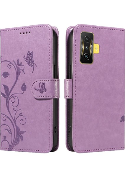 Xiaomi Poco F4 Gt Için Kılıf ile Yüksek Kaliteli Deri Cüzdan Telefon Kılıfı ve (Yurt Dışından)