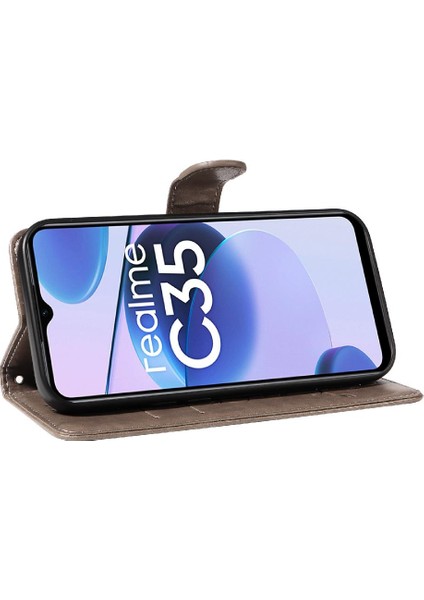 Realme C35 4g Kabartmalı Kelebek El Kayışı ile Yüksek Kalite (Yurt Dışından) indirimleri