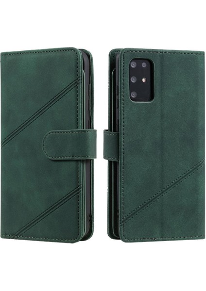 Galaxy S20 Artı Manyetik Bileklik Pu Deri Cüzdan Flip Case (Yurt Dışından)