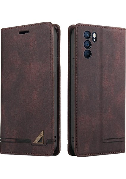 6 5g Premium Deri Kickstand Premium Deri Iki Için Kılıf (Yurt Dışından)
