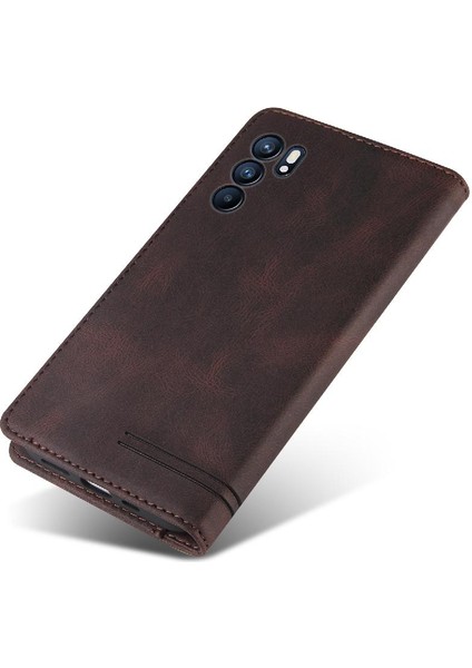 6 5g Premium Deri Kickstand Premium Deri Iki Için Kılıf (Yurt Dışından)