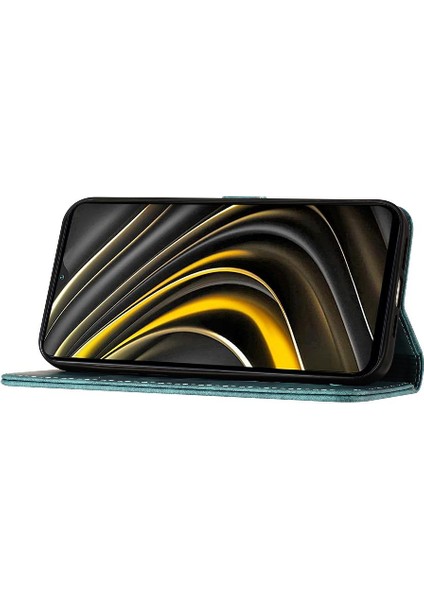 Xıaomı Poco M3 Için Kılıf Cüzdan Kılıf Kart Cep Flip Folio Kabartmalı Kedi (Yurt Dışından) indirimleri