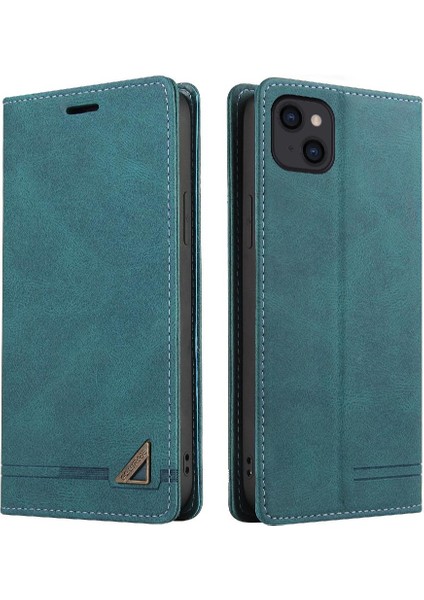 IPhone 15 Için Kılıf Pro Iki Kart Yuvaları Premium Deri Premium Deri (Yurt Dışından)