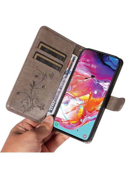 Galaxy A70 ve Kart Yuvası ile Kabartmalı Kelebek Yüksek Kılıf (Yurt Dışından) indirimleri