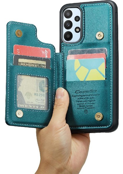 Galaxy A23 4g/5g Kart Tutucu Pu Deri Için Caseme Cüzdan Kılıf (Yurt Dışından) modelleri
