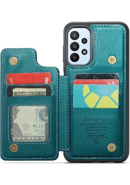 Galaxy A23 4g/5g Kart Tutucu Pu Deri Için Caseme Cüzdan Kılıf (Yurt Dışından) indirimleri