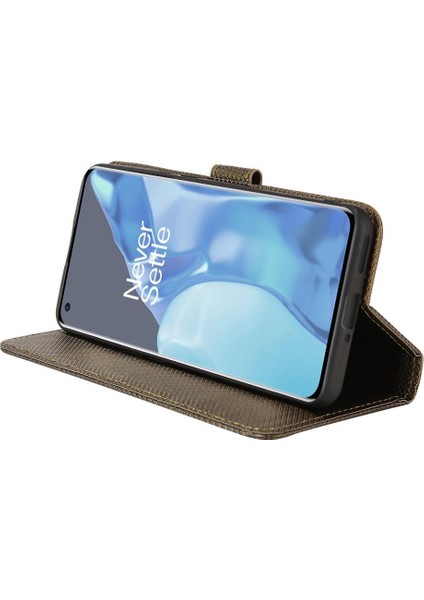 Oneplus 9 Için Kılıf Pro Kart Tutucu Manyetik Cüzdan Kickstand Kapak (Yurt Dışından)