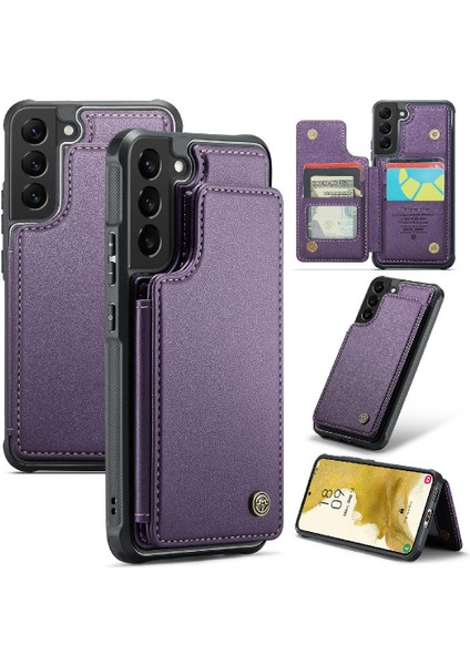 Galaxy S22 Artı Kart Tutucu Rfıd Engelleme Için Caseme Cüzdan Kılıf (Yurt Dışından)