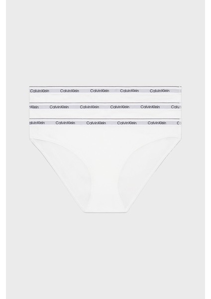 Streç Pamuklu Düşük Bel 3 Pack Külot 000QD5207E100 Bayan Külot 000QD5207E 100