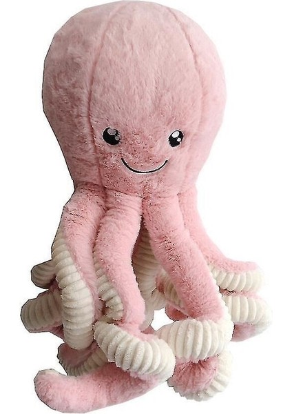 Xinh Doldurulmuş Hayvanlar Nordic Yumuşak Sevimli Pembe Kız Kalp Sevimli Ahtapot Bebek Peluş Oyuncak Konfor Bebek Doğum Günü Hediyesi Ins (Yurt Dışından)