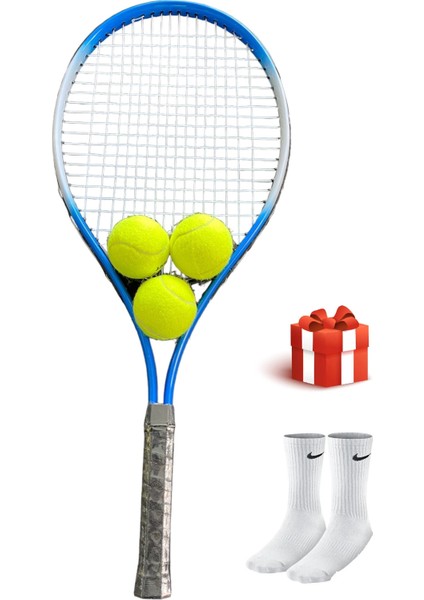Kort Tenis Yetişkin Raketi Seti Başlangıç Seviye Tenis Raketi Seti+Taşıma Çantası