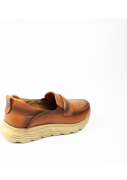 328 Taba Deri Kadın Günlük Ayakkabı fırsatları