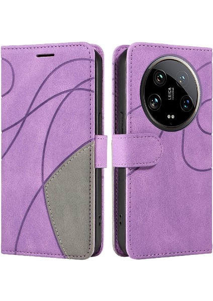 Xiaomi 14 Için Flip Case Ultra 5g Kickstand Koruyucu Kart Yuvası Standı ile (Yurt Dışından)