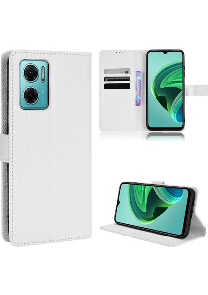Xiaomi Redmi Not 11E Manyetik Cüzdan Kickstand Kart Tutucu Kapak (Yurt Dışından)