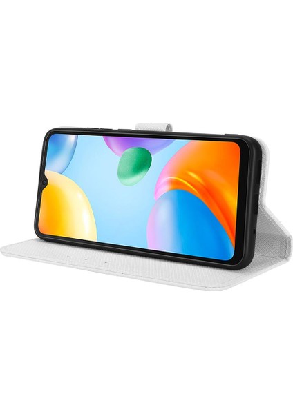 Xiaomi Redmi 10C Kart Tutucu Için Kickstand Manyetik Cüzdan Kapak (Yurt Dışından) indirimleri